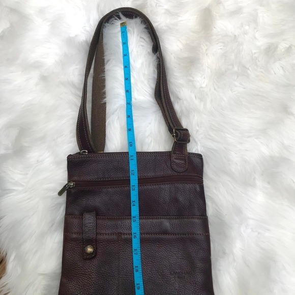 Lanchas Paris Brown Leather Crossbody - Picture 12 of 12